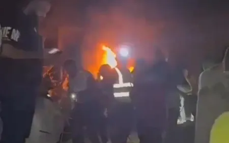 بالفيديو - عمليات الانقاذ مستمرة في الجناح- حي المقداد