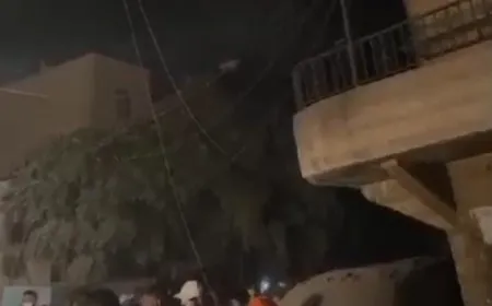 فيديو متداول عن إستهداف منزل أبو رشيد المقداد