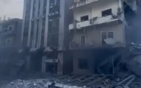 بالفيديو - آثار الغارات التي استهدفت النبطية قبل قليل