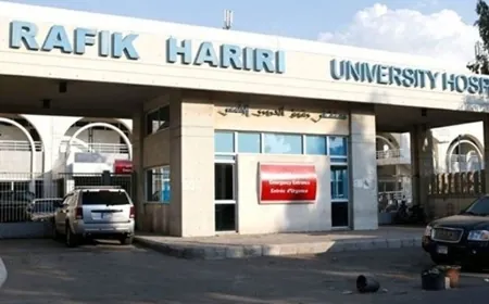 مستشفى الحريري: صليب الأحمر وضعت علمها لمنع قصف المبنى