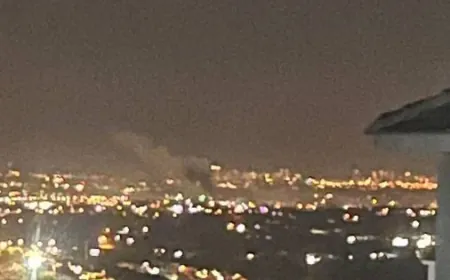 بالفيديو -انفجارات عنيفة تهز تل أبيب