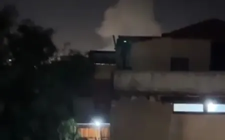 غارة إسرائيلية على منطقة الأوزاعي