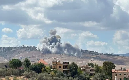 غارة بصاروخ موجه على عربصاليم… وتسجيل إصابات