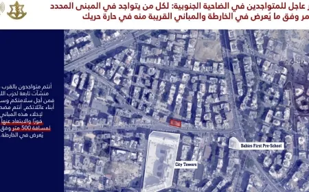 إلى سكان هذه المناطق في الضاحية: اخلوا بيوتكم فوراً