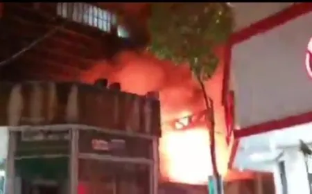 بالفيديو - انفجار في مبنى تابع لوزارة الدفاع الإيرانية وسط طهران!