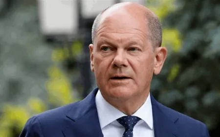 شولتس يدعو إيران إلى إنهاء دوامة التصعيد