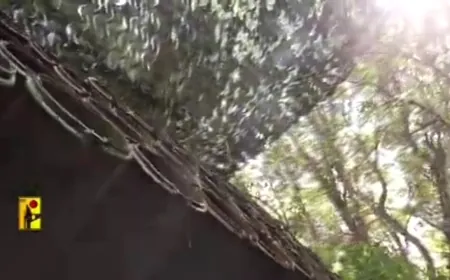 حزب الله يعرض مشاهد من عملية استهداف مستوطنة يسود همعلاه شمال فلسطين المحتلة