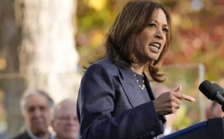 هاريس: لست قلقة من محادثات ترامب مع نتنياهو