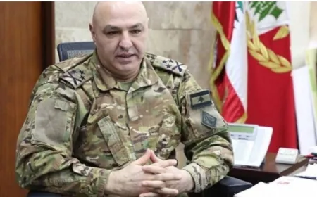 قائد الجيش التقى السفيرة الفنلندية وعرض الاوضاع مع النائب بقرادونيان