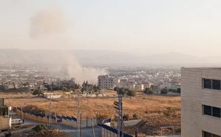 غارة بأعالي بلدة تعلبايا - البقاع
