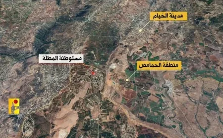 بالفيديو - حز ب الله ينشر مشاهد من عملية تصدي لمحاولات توغل الجيش الإسرائيلي في منطقة الحمامص