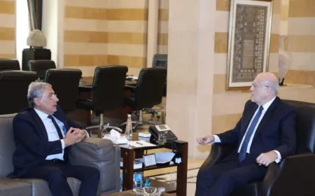 ميقاتي عقد اجتماعات وزارية ولقاءات ديبلوماسية محورها الوضع في لبنان والمنطقة