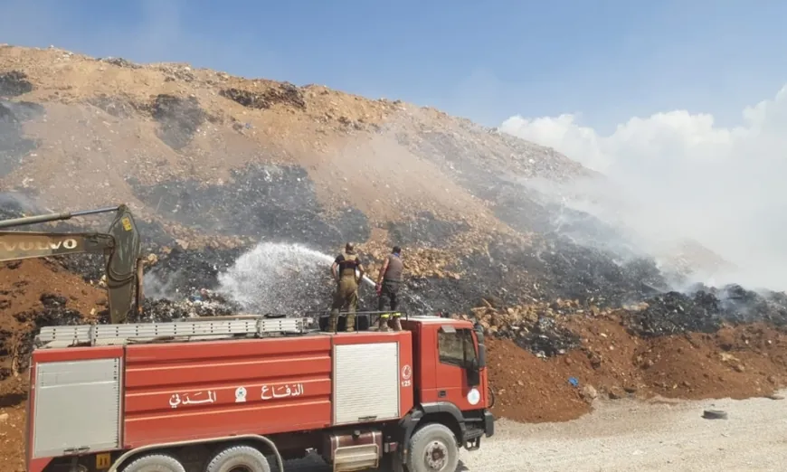 عمليات الإطفاء في أحراج جزين مستمرّة