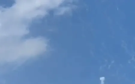 بالفيديو - سقوط صواريخ عند مفترق جولاني غربي طبريا.