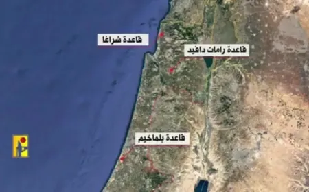 بالفيديو - حزب الله ينشر مشاهد من استهداف قواعد شراغا ورامات دافيد وبلماخيم التابعة للجيش الإسرائيلي بمسيّرات انقضاضيّة
