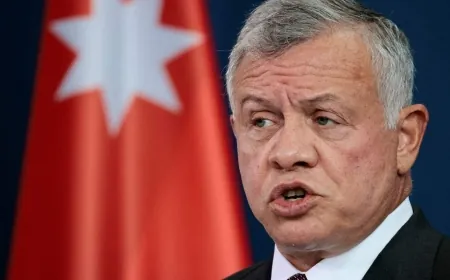 العاهل الأردني يدعو إلى رفض إجراءات إسرائيل التصعيدية بحق الأونروا