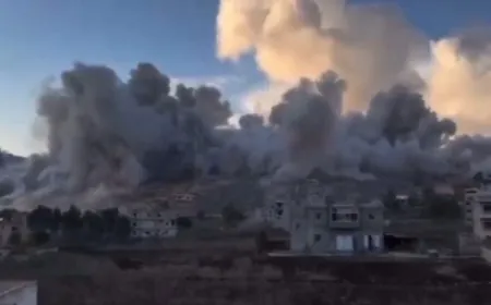 ‏بالفيديو: فرحة اسرا.ئيلية وسط تفجير ضخم في ⁧‫ميس الجبل‬⁩