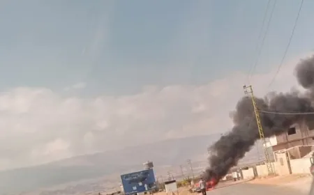 الجيش الإسرائيلي يستهدف سيارة بغارة من مسيرة في محيط طليا- حورتعلا بـ3 صواريخ