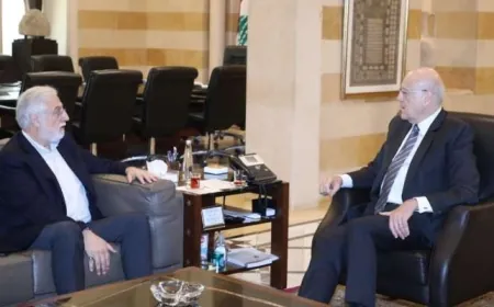 رئيس الحكومة ‎نجيب_ميقاتي يستقبل النائب ‎جهاد_الصمد