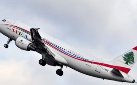 رحلات طيران الشرق الأوسط للفترة الممتدة من 11 تشرين الثاني ولغاية 1 كانون الاول 2024