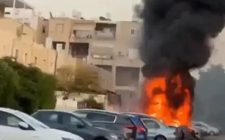 ‏سقوط صاروخ أطلق من لبنان بشكل مباشر في الكريوت وأنباء عن وقوع إصابات