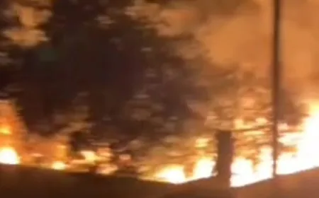 بالفيديو_حرائق تلتهم الأشجار والمركبات في دير الزهراني جنوب لبنان جراء القصف الإسرائيلي على البلدة