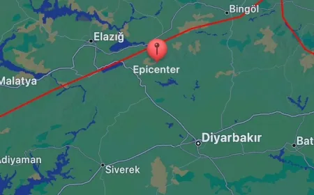 زلازال بقوة ٥ على مقياس رختر في تركيا