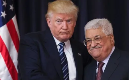 ترامب يؤكد لمحمود عباس أنه سيعمل من أجل وقف الحرب في غزة