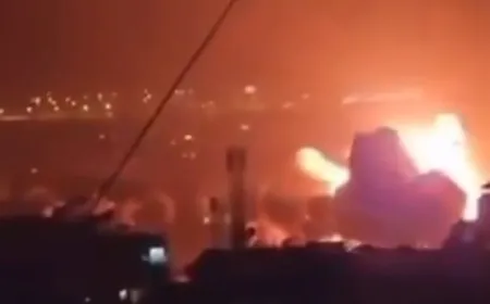 بالفيديو - مشاهد من الغارات الإسرائيلية العنيفة على الضاحية الجنوبية لبيروت