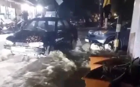 بالفيديو -السيول تجتاح الطّرقات في مختلف المناطق نتيجة الأمطار الغزيرة