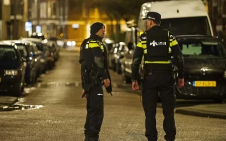 توقيف العشرات أثناء تظاهرة مؤيدة لفلسطين في أمستردام