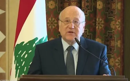 ميقاتي من الرياض: الأولوية هي لوقف العدوان الإسرائيلي على لبنان