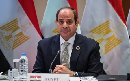 الرئيس المصري عبد الفتاح السيسي يندد من القِمة العربية الإسلامية في الرياض بالصمت الدولي إزاء التهديد الخطير للسلم والأمن الدوليين