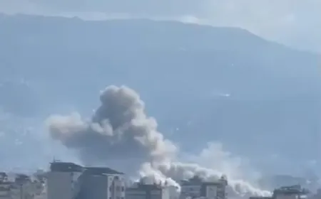 غارة ثامنة على الضاحية الجنوبية استهدفت محيط حارة حريك