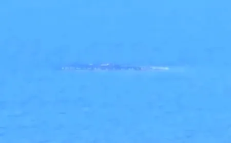 بالفيديو ـ شوهد في بحر الجنوب جسمٌ غريب لم تحدد طبيعته