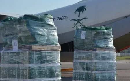 وصول طائرة الاغاثة السعودية الـ23 الى بيروت