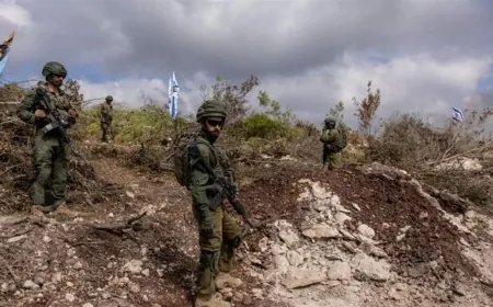 الجيش الاسرائيلي  يعلن عن مقتل ٦ ضباط جنود من لواء غولاني في الجنوب