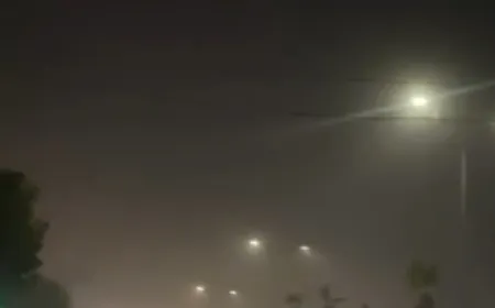 بالفيديو_.الدخان الكثيف و البارود يملىء طريق مطار الشهيد رفيق الحريري