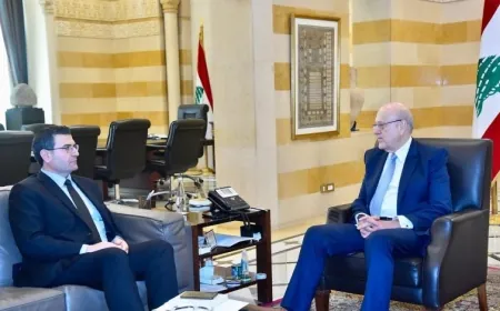 لقاءات ديبلوماسية واجتماعات وزارية مالية إدارية في السرايا تركزت على الأوضاع العامة وملف النازحين ووزراء أكدوا مواكبة المستجدات