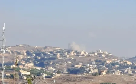 غارة "إسرائيلية" على ميفدون في ⁧‫جنوب_لبنان‬⁩