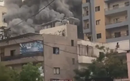 بالفيديو ـ الغارة العنيفة الأخيرة التي استهدفت الشياح