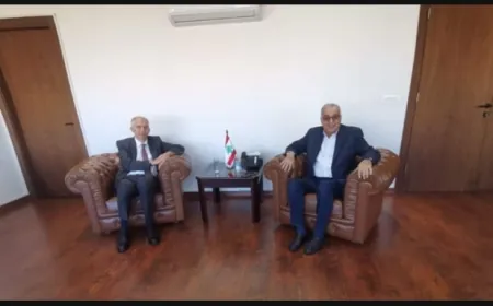 بو حبيب إستقبل السفير الفرنسي: أي إقتراح لحلّ النزاع يجب أن يستند الى احترام سيادة لبنان