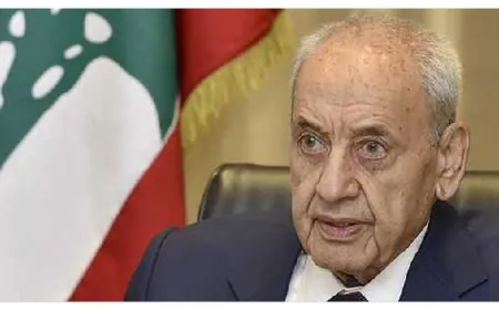 بري: ‎لبنان سيكون آخر دولة في المنطقة توقع اتفاق سلام مع إسرائيل