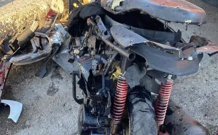 استهدفت  مسيرة إسرائيلية  دراجة نارية على الخط البحري في مدينة صور ما أدى إلى استشهاد شخص وإصابة آخر بجروج