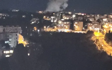 دوي انفجارات عنيفة في حيفا