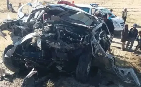 وفاة 10 أشخاص بحادث مروري شمال اليمن