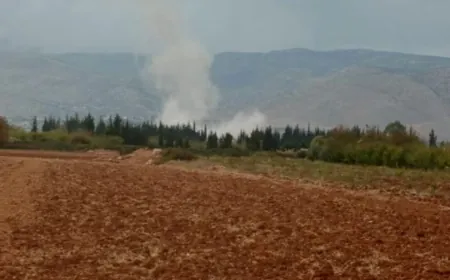 غارة اسرائيلية على بلدة القصر الحدودية استهدفت منزلا غير مأهول