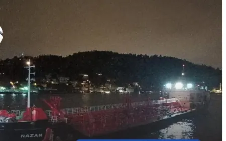 ‏تعليق حركة السفن في مضيق البوسفور بـ ‎اسطنبول بسبب عطل في دفّة ناقلة