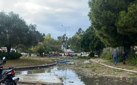 بالفيديو ـ غارة  استهدفت شركة المياه في مدينة صور