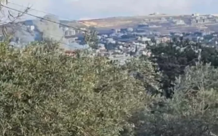 غارة على بلدة كفر رمان